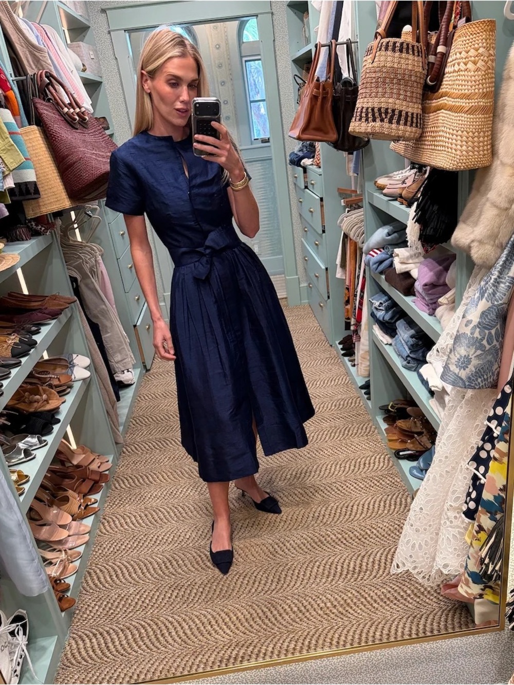 LAVENDER Julia Amory Kate Dress - Dupioni Silk NWT
